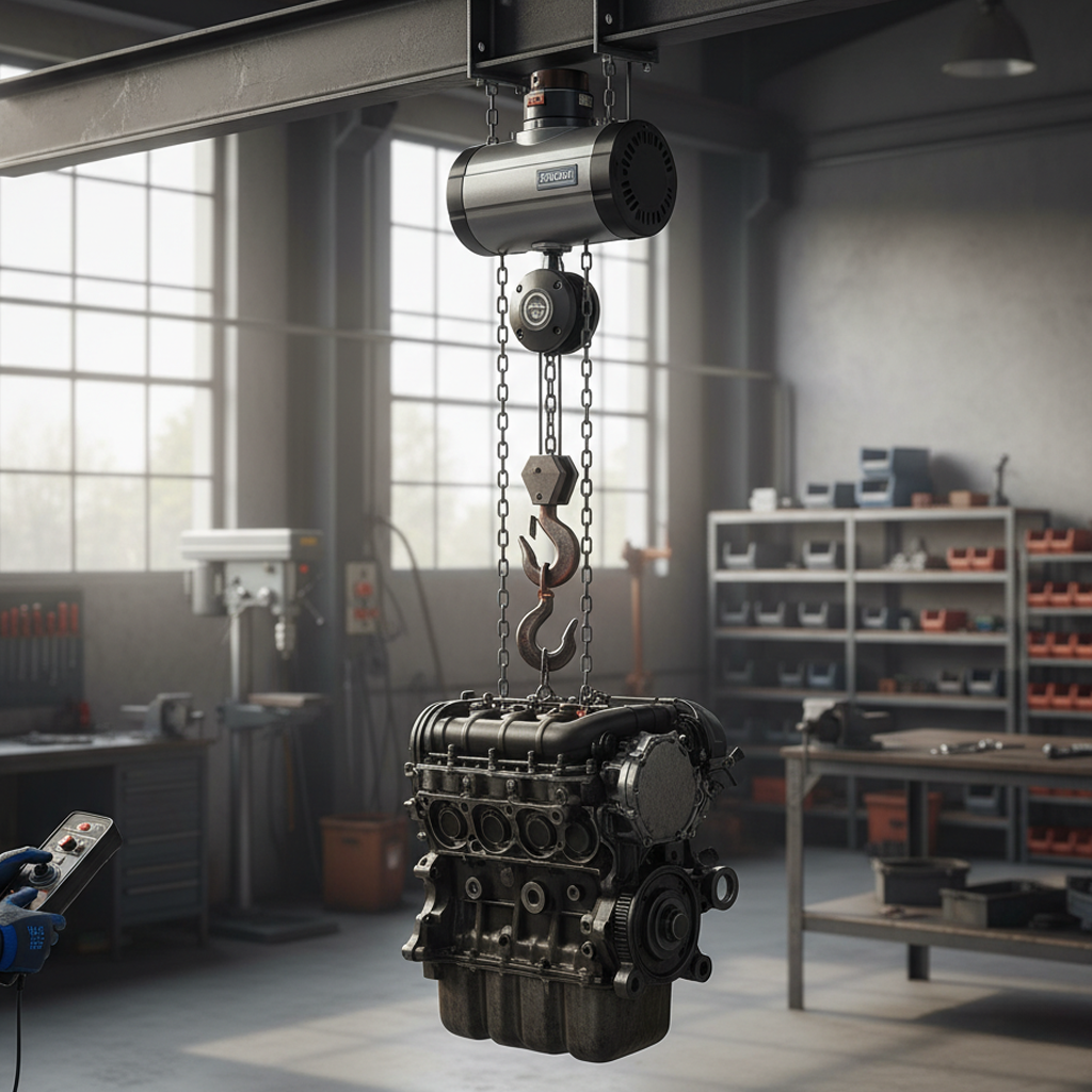 Polipasto 220V Trifásico